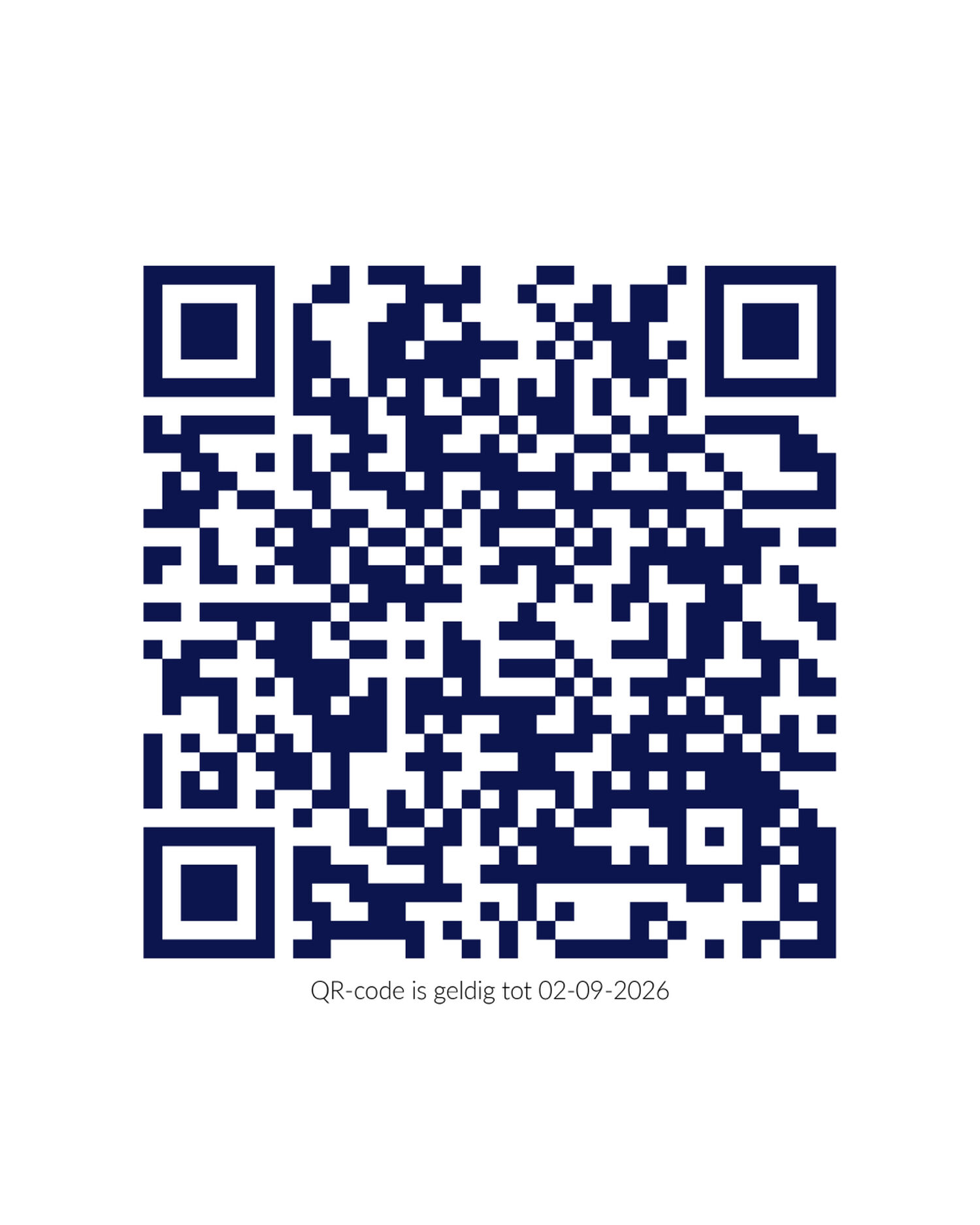 QR vrije gift Corsogroep Hooiland