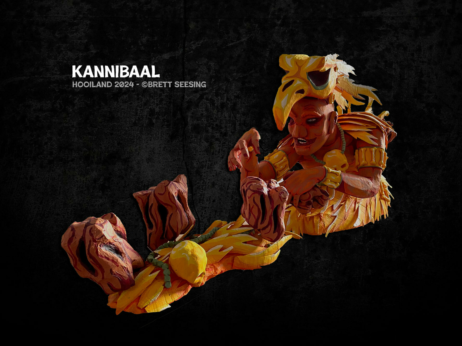 Maquette kannibaal 2024 Brett Seesing